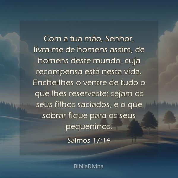 Salmos 17:14