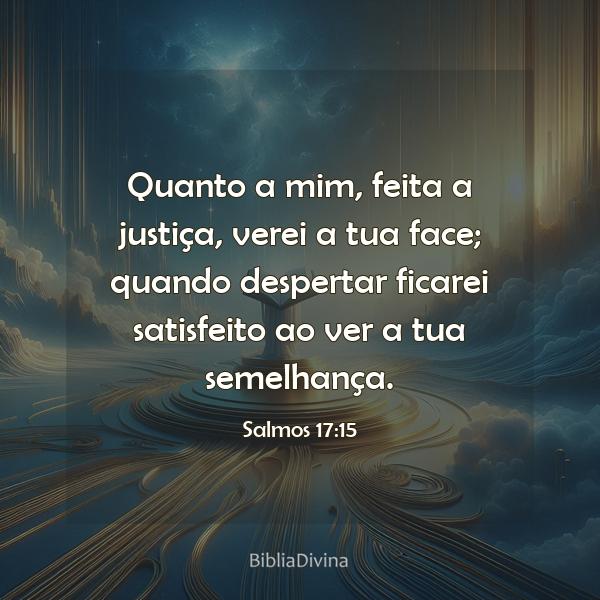 Salmos 17:15