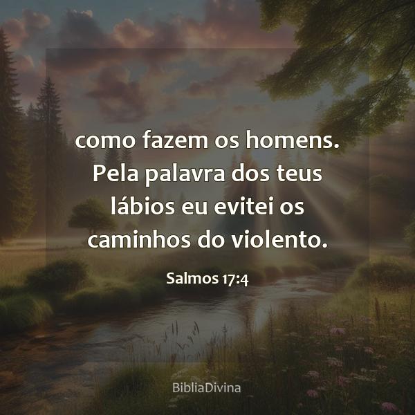 Salmos 17:4