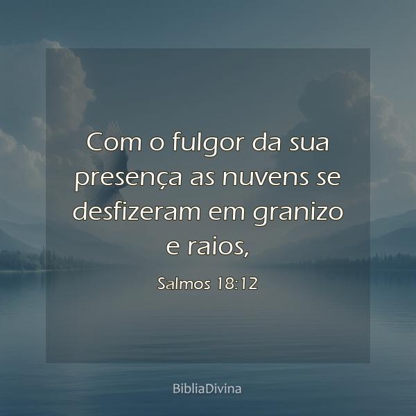 Salmos 18:12