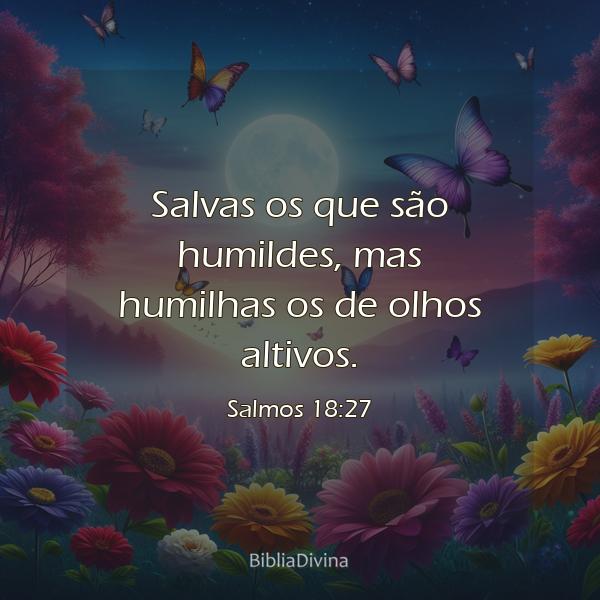 Salmos 18:27