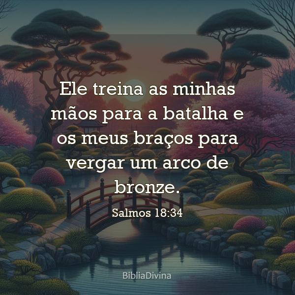 Salmos 18:34