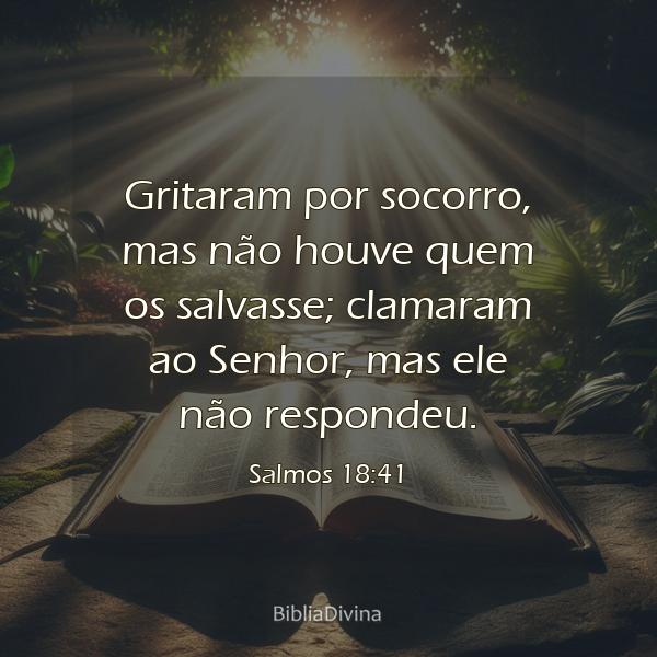 Salmos 18:41