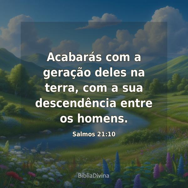 Salmos 21:10