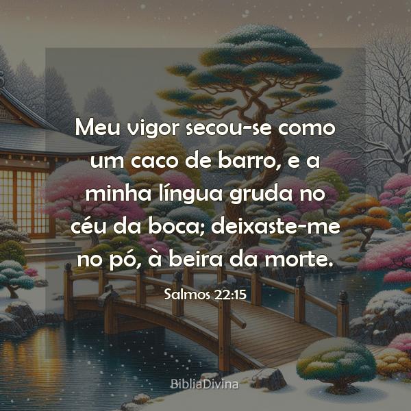 Salmos 22:15