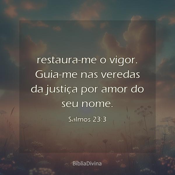 Salmos 23:3