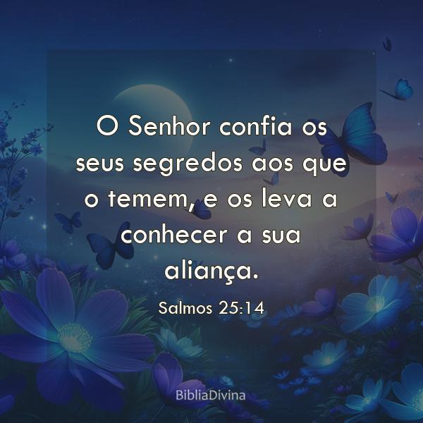 Salmos 25:14