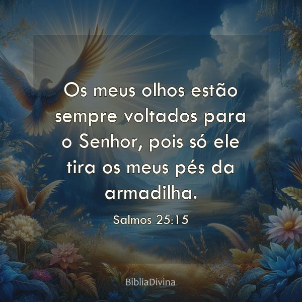 Salmos 25:15