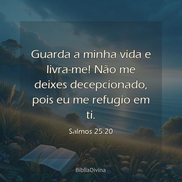 Salmos 25:20