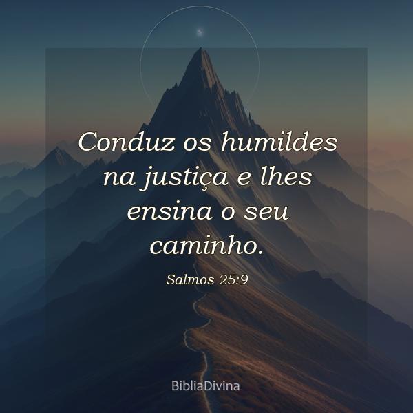 Salmos 25:9