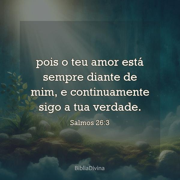 Salmos 26:3