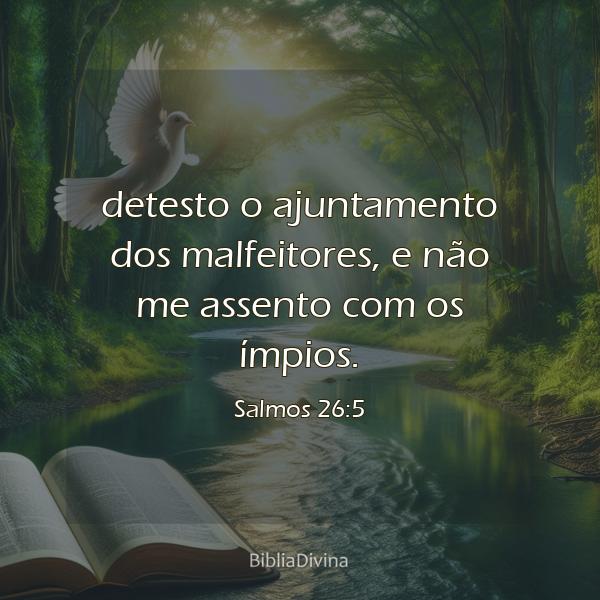 Salmos 26:5