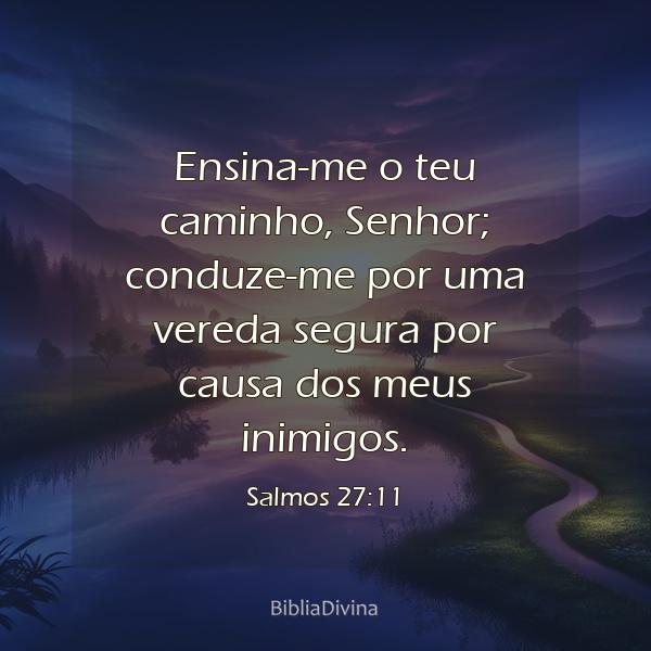 Salmos 27:11