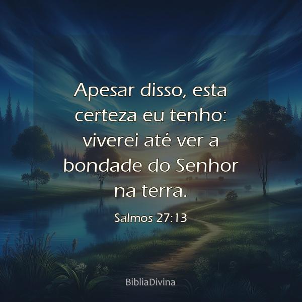 Salmos 27:13