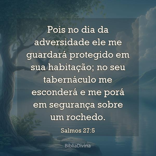 Salmos 27:5