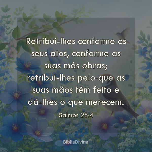 Salmos 28:4