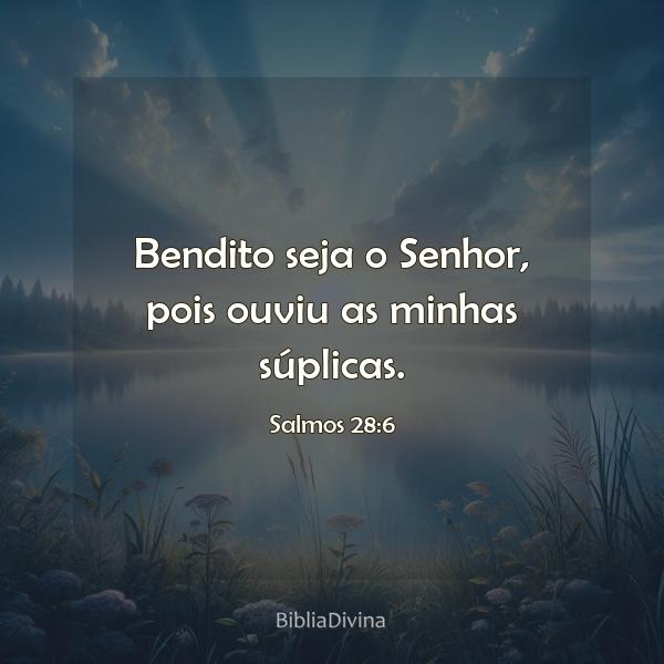 Salmos 28:6