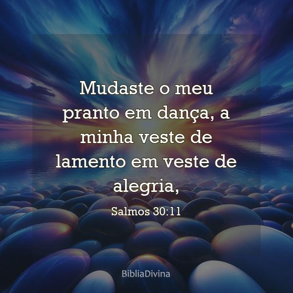 Salmos 30:11