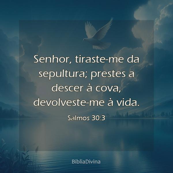 Salmos 30:3