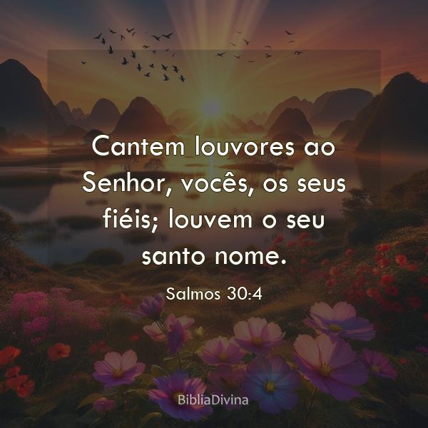 Salmos 30:4