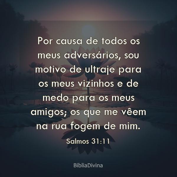 Salmos 31:11