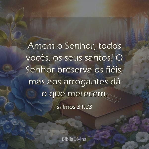 Salmos 31:23