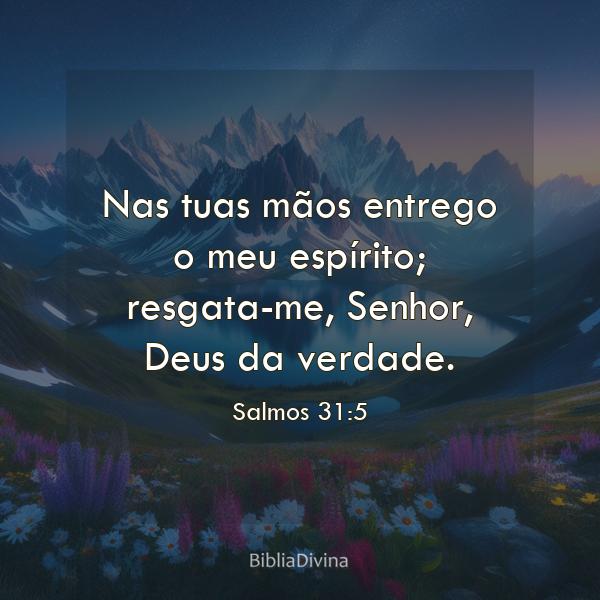 Salmos 31:5