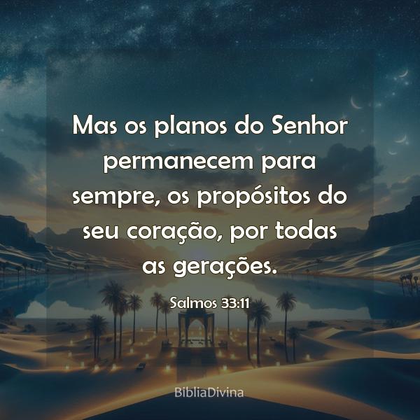 Salmos 33:11