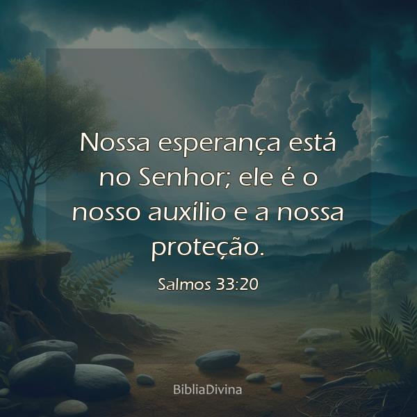 Salmos 33:20