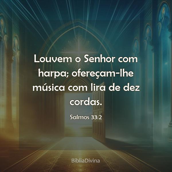 Salmos 33:2