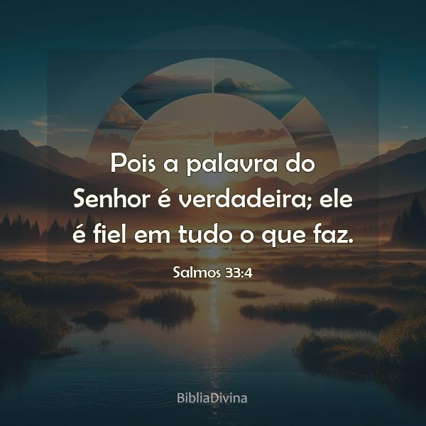 Salmos 33:4