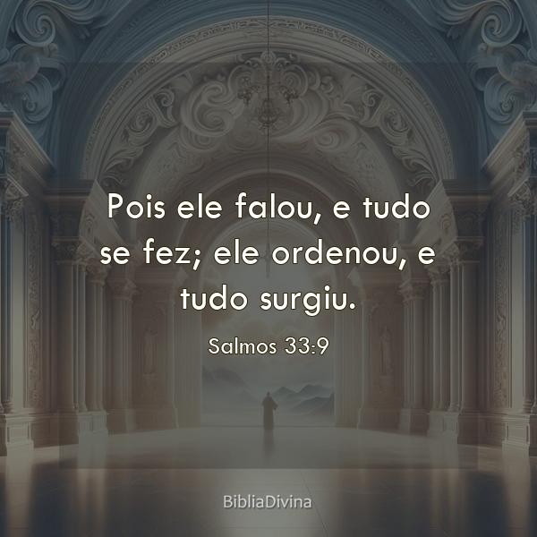 Salmos 33:9