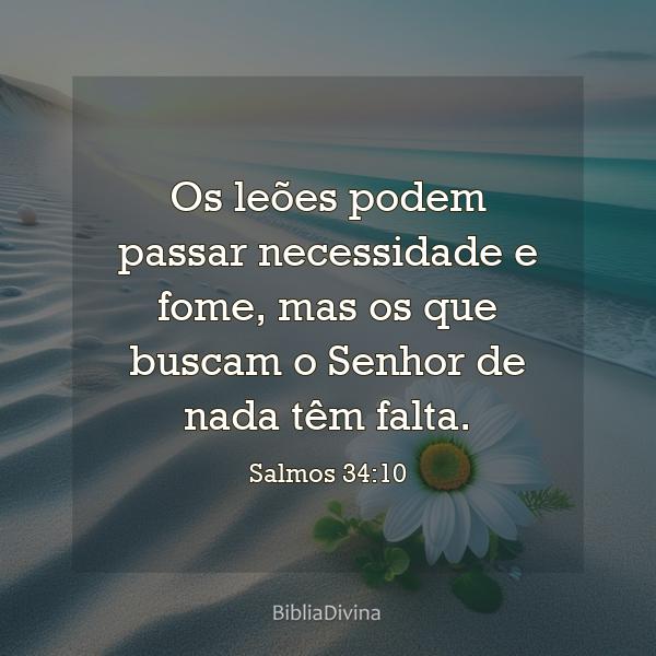 Salmos 34:10