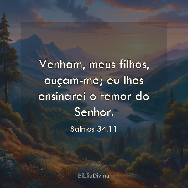 Salmos 34:11