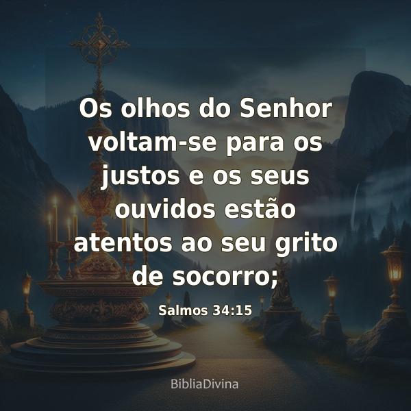 Salmos 34:15