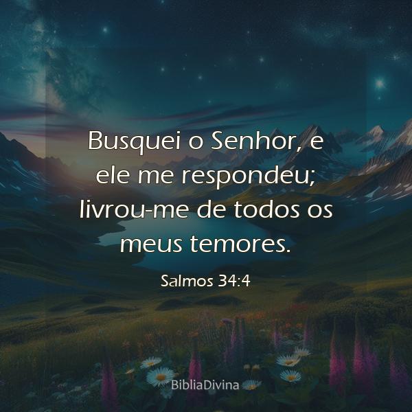 Salmos 34:4