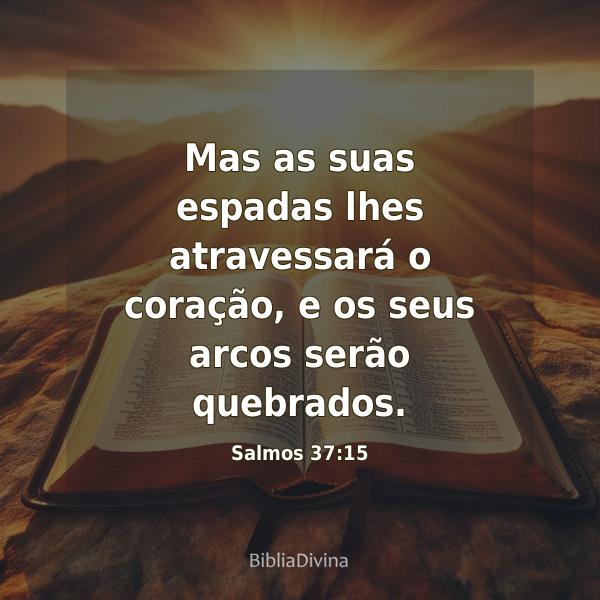 Salmos 37:15