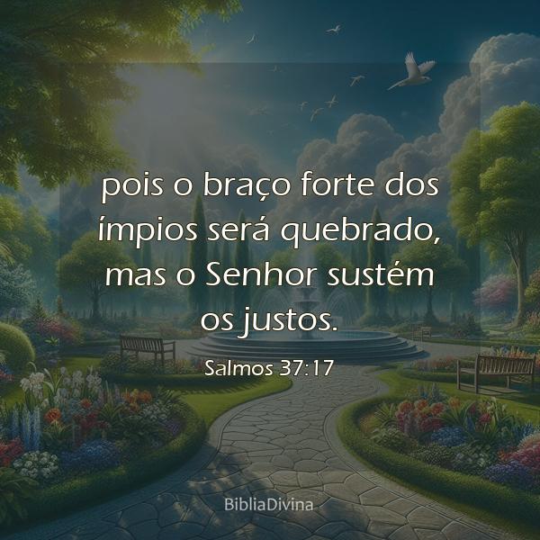 Salmos 37:17