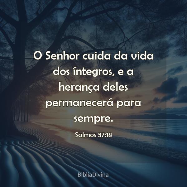 Salmos 37:18