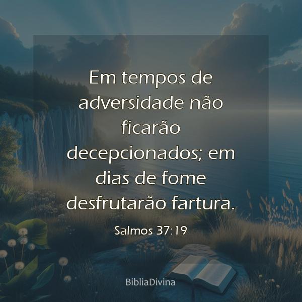 Salmos 37:19