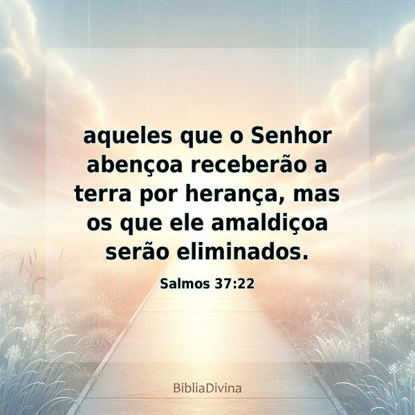 Salmos 37:22