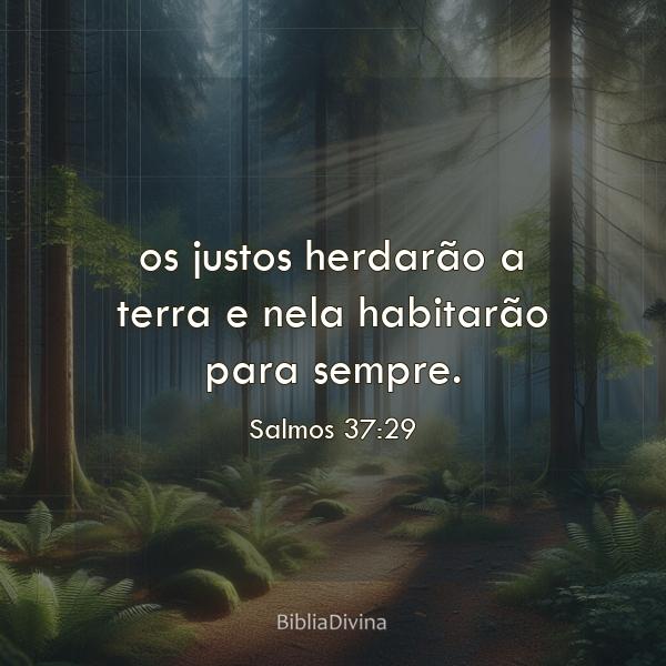 Salmos 37:29