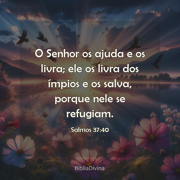 Salmos 37:40