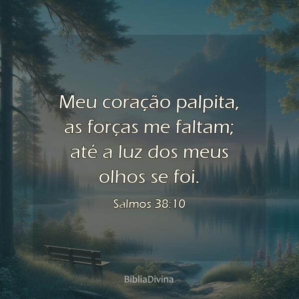 Salmos 38:10