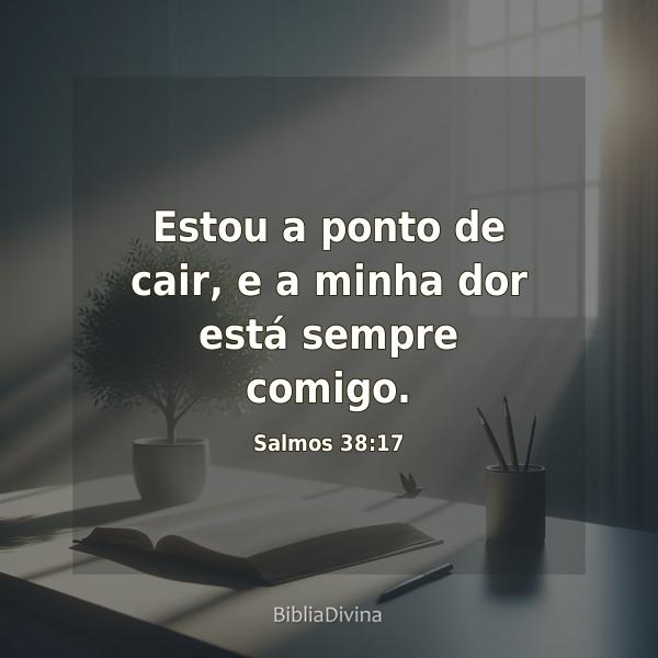 Salmos 38:17