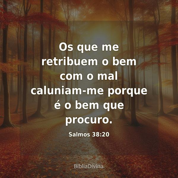 Salmos 38:20