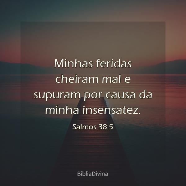 Salmos 38:5