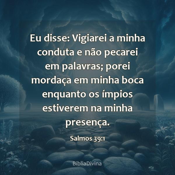 Salmos 39:1