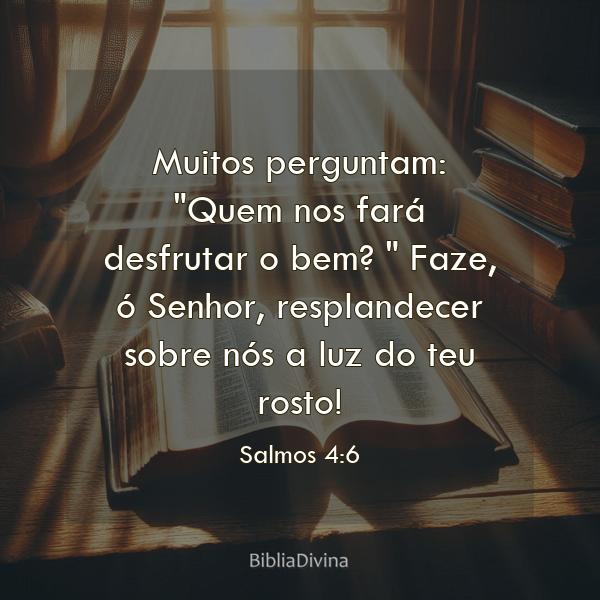 Salmos 4:6