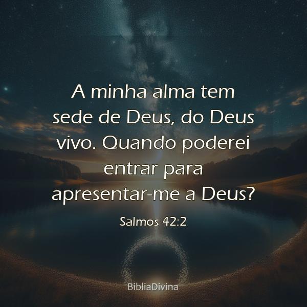 Salmos 42:2